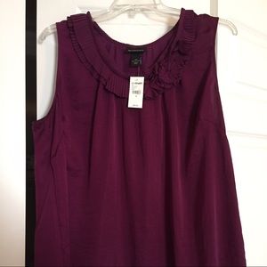 Sophisticated Lane Bryant sleeveless top