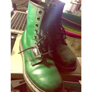 Dr. Marten Boots - Green