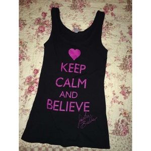 Justin Bieber Believe tour tank