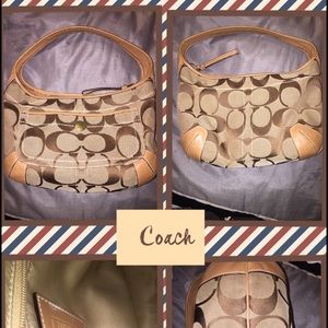 Coach brown/tan bag