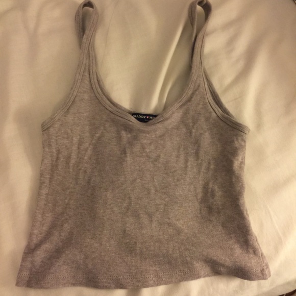 BM oatmeal colored tank