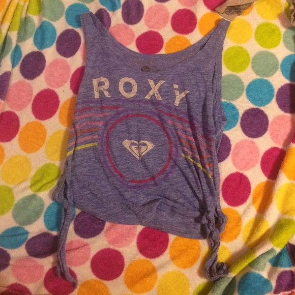 Roxy Tank Top with Side Tassles