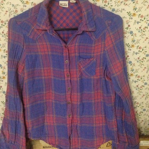 Plaid Button-down