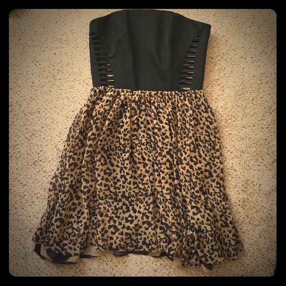 Strapless party dress size 2 ... Rachel Roy