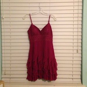 Magenta Flamenco Dress