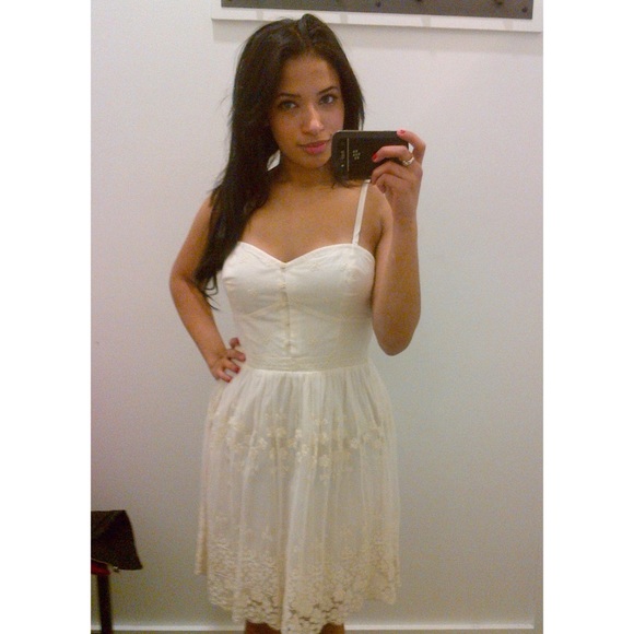 ✨White lace summer dress✨