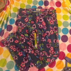 Flower Print Jeggings