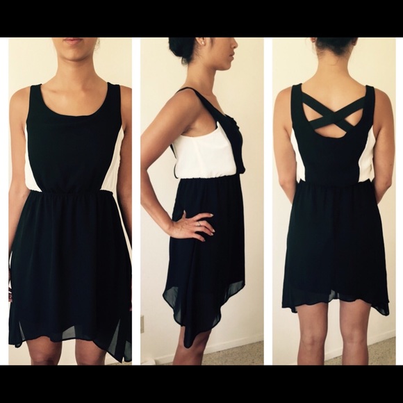 Black & white dress
