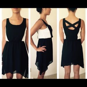 Black & white dress