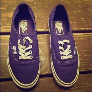 Vans Purple Women's size 5.5