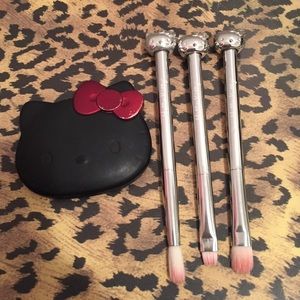 Sephora Hello Kitty Mirror & brushes