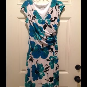 🌞Teal and black sundress!