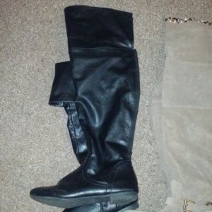 Knee high boots both size 8