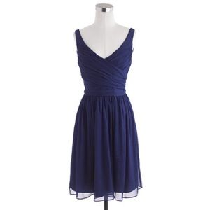 J. Crew Heidi Dress in Dark Cove
