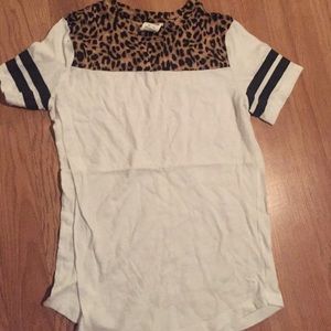 Cheetah print shirt