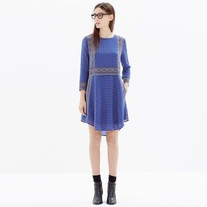 Madewell Silk Patterned Dress