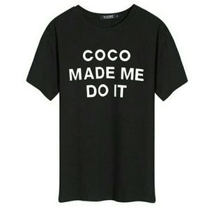 ROMWE - Coco Made me Do It Tshirt NWT