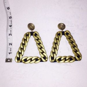 Large Door Knocker Earrings