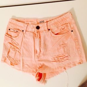 BDG Distressed Cutoff Shorts