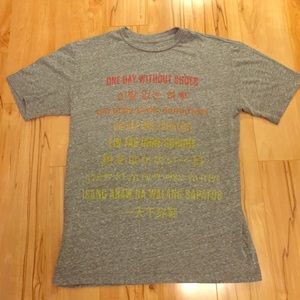 TOMS Limited Edition "One Day without Shoes" shirt