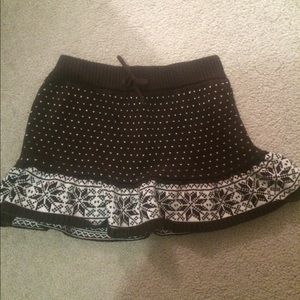 Sweater mini skirt child size 14