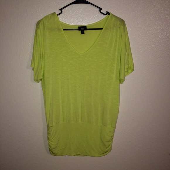 Light Green Banded waist Mossimo Top