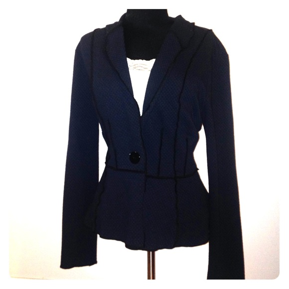 Dark Blue Nine West Jacket / Blazer