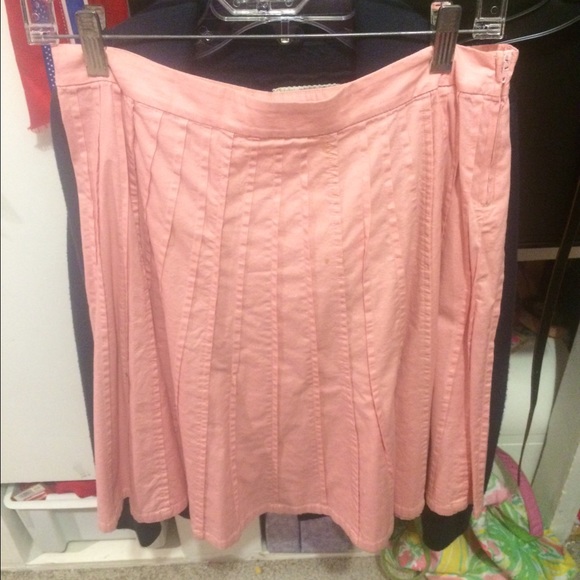 Pink Pleated skirt small - Picture 1 of 2
