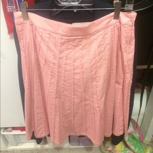 Pink Pleated skirt small