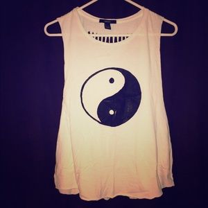 Yin-yang comfy, graphic tee.