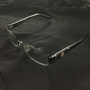 Gucci frames black stainless