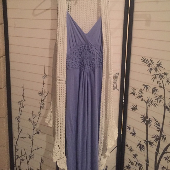 NEW F21 Periwinkle Maxi Dress