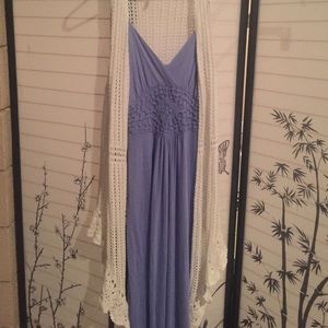 NEW F21 Periwinkle Maxi Dress