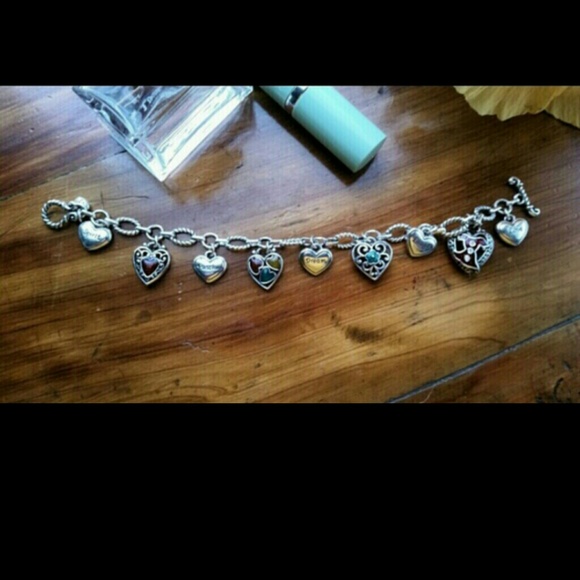 Brighton Jewelry - Brighton Hearts. Charm bracelet. HP.