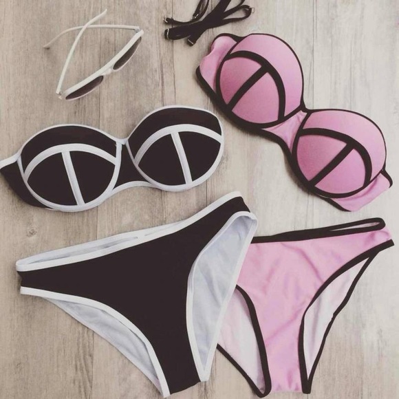 Light pink bikini set