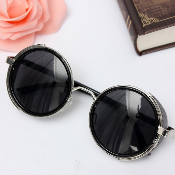 Round Mirror lens sunglasses