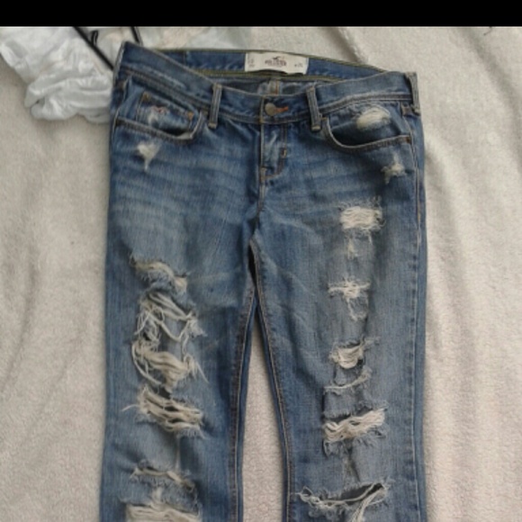 Hollister Distressed Skinny Jeans