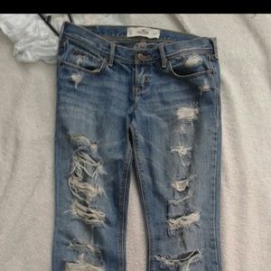 Hollister Distressed Skinny Jeans