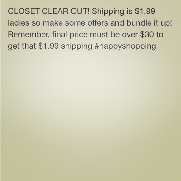 Everything needs to go!