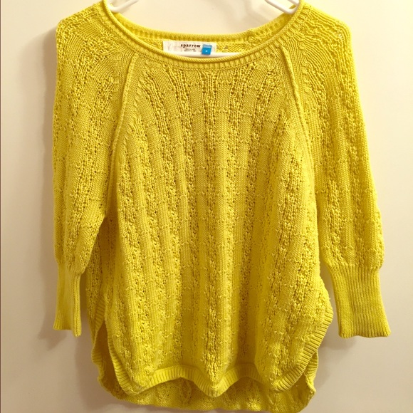 Sparrow sweater from Anthropologie