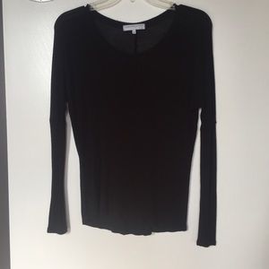 Urban Outfitters Dolman Black Long Sleeve Top XS