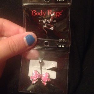 Two belly rings