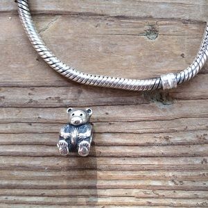 Pandora teddy bear charm