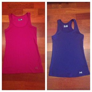 2 Dri-Fit Under Armour Tanks