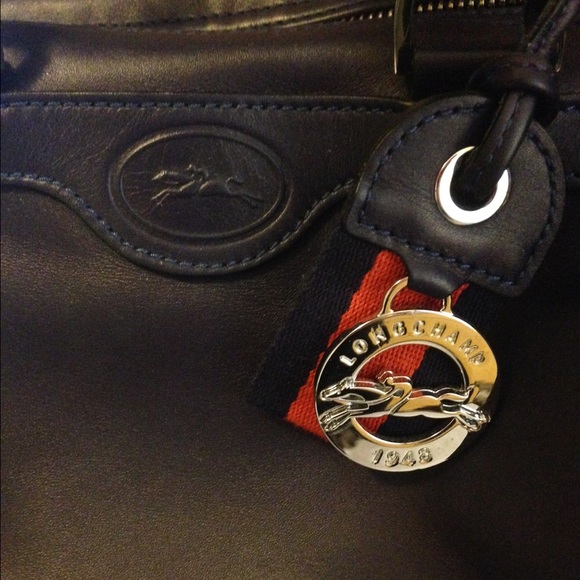 Longchamp Au Sultan Leather Bowler