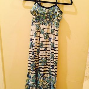 Girl's summer maxi dress