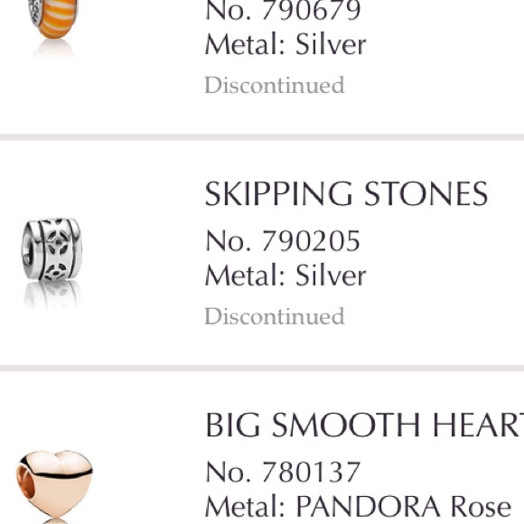 Pandora skipping stones charm - Picture 3 of 3