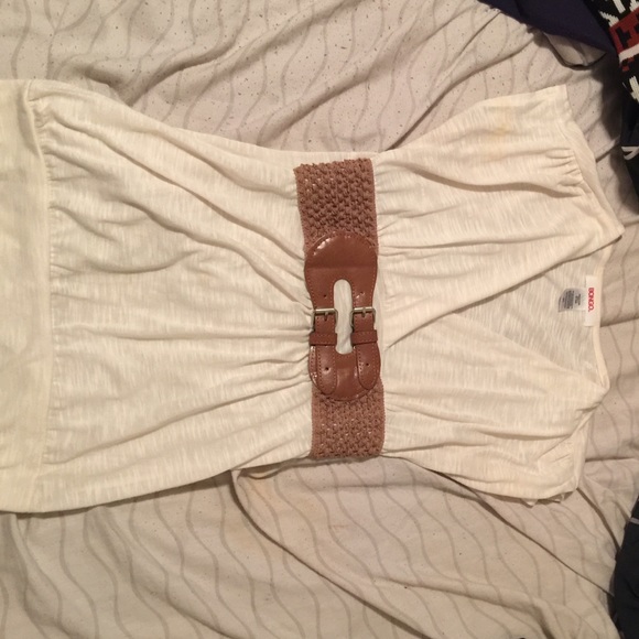 Cream colored top