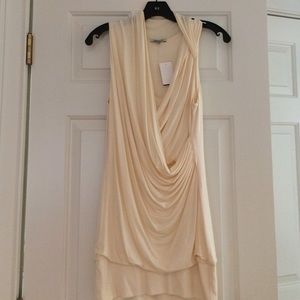 Bordeaux cream top/dress
