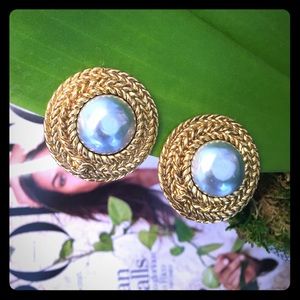 Vintage Chanel earclips